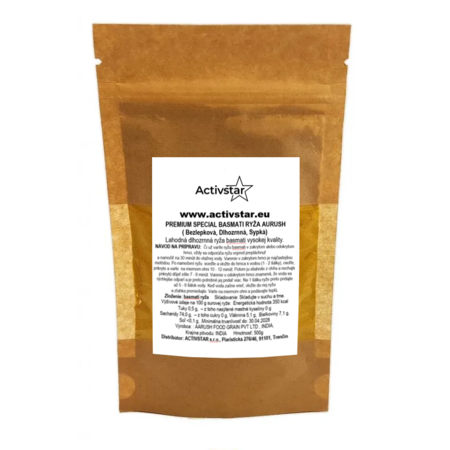 Prémium különleges basmati rizs Aurush 500 g