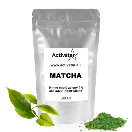 ACTIVSTAR MATCHA - Bio szertartásos zöld tea Japánból 50 g
