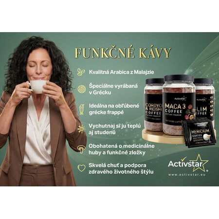 Activ Hericium kávé