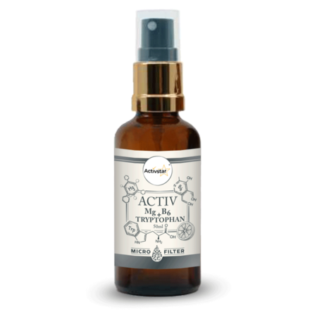 ACTIV Mg + B6 TRYPTOFAN - szublingvális spray 50 ml