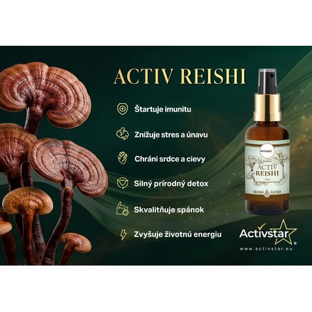 ACTIV REISHI - szublingvális spray 50 ml